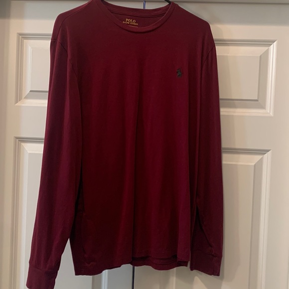 Polo Ralph Lauren Other - Polo Ralph Lauren Auburn Red Long sleeve Size M